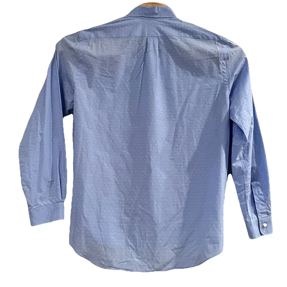 Polo Ralph Lauren Men's Light Blue Performance Button-Down Shirt - Lg